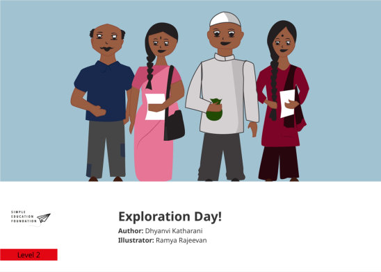 Exploration Day! — illustrated by Ramya Rajeevan