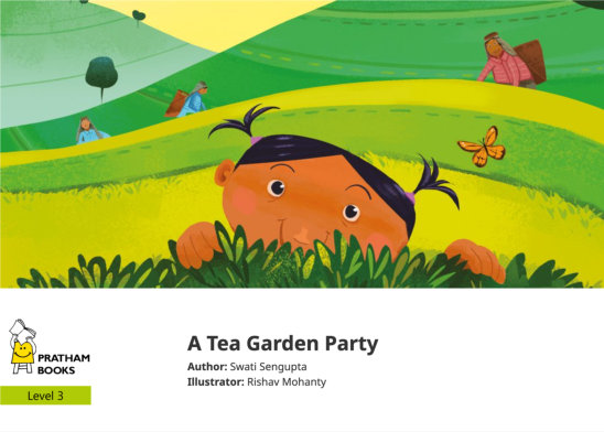 A Tea Garden Party — illustrated by Rishav Mohanty