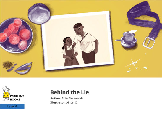 Behind the Lie — illustrated by Aindri C