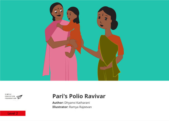 Pari’s Polio Ravivar — illustrated by Ramya Rajeevan