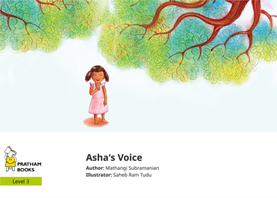 Asha’s Voice — illustrated by Saheb Ram Tudu