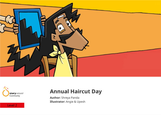 Annual Haircut Day — illustrated by Angie & Upesh