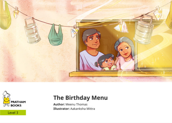 The Birthday Menu — illustrated by Aakanksha Mittra