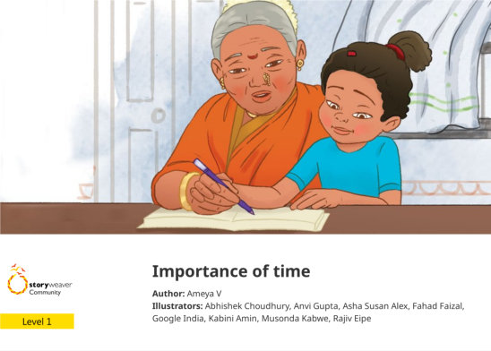 Importance of time — illustrated by Abhishek Choudhury, Anvi Gupta, Asha Susan Alex, Fahad Faizal, Google India, Kabini Amin, Musonda Kabwe, Rajiv Eipe