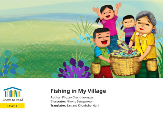 Fishing in My Village — illustrated by Nivong Sengsakoun