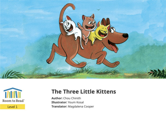 The Three Little Kittens — illustrated by Youm Kosal