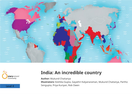 India: An incredible country — illustrated by Eeshika Gupta, Gayathri Kalyanaraman, Mukund Chaitanya, Partho Sengupta, Priya Kuriyan, Rob Owen