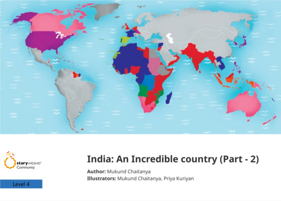 India: An Incredible country (Part – 2) — illustrated by Mukund Chaitanya, Priya Kuriyan
