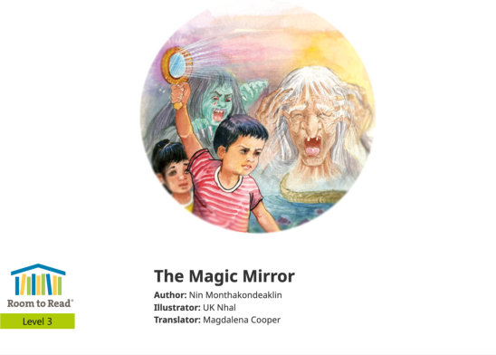 The Magic Mirror — illustrated by UK Nhal