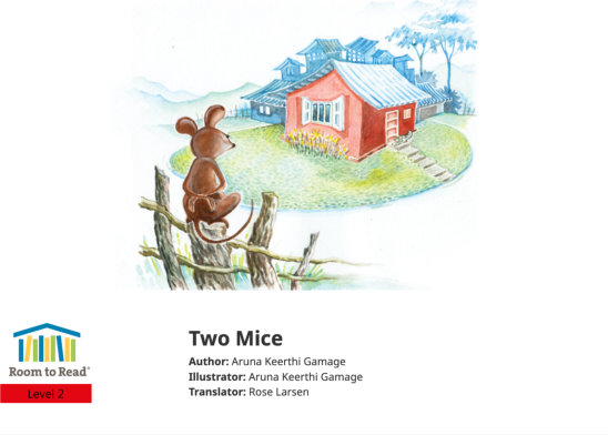 Two Mice — illustrated by Aruna Keerthi Gamage
