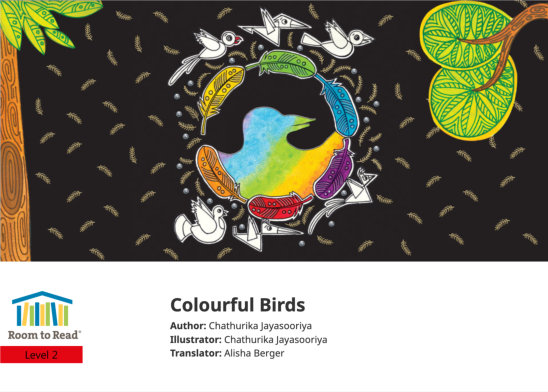 Colourful Birds — illustrated by Chathurika Jayasooriya