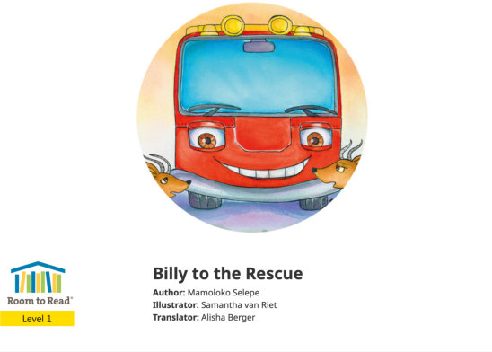 Billy to the Rescue — illustrated by Samantha van Riet