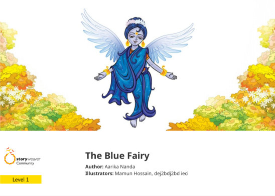 The Blue Fairy — illustrated by dej2bdj2bd ieci, Mamun Hossain