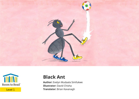 Black Ant — illustrated by David Chisha