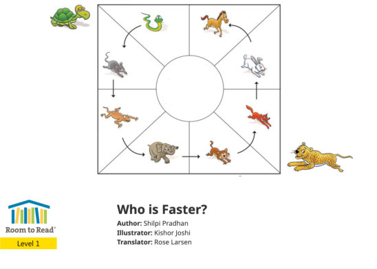Who is Faster? — illustrated by Kishor Joshi