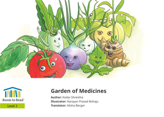 Garden of Medicines — illustrated by Narayan Prasad Bohaju