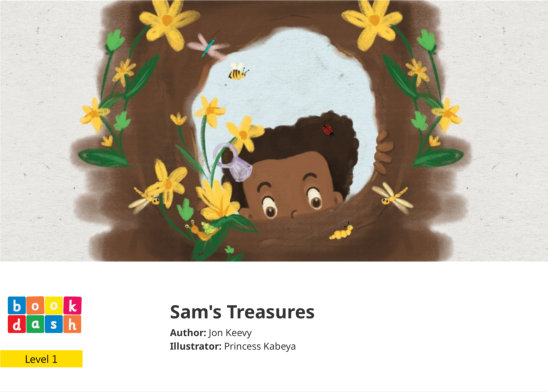 Sam’s Treasures — illustrated by Princess Kabeya