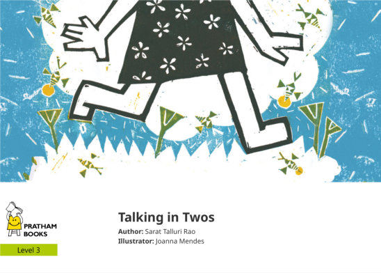 Talking in Twos — illustrated by Joanna Mendes