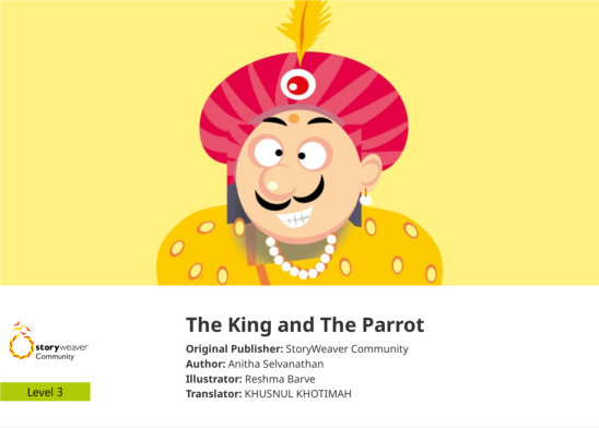 The King and The Parrot — illustrated by Reshma Barve