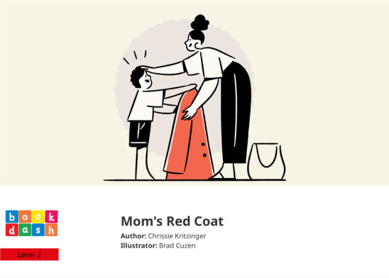 Mom’s Red Coat — illustrated by Brad Cuzen