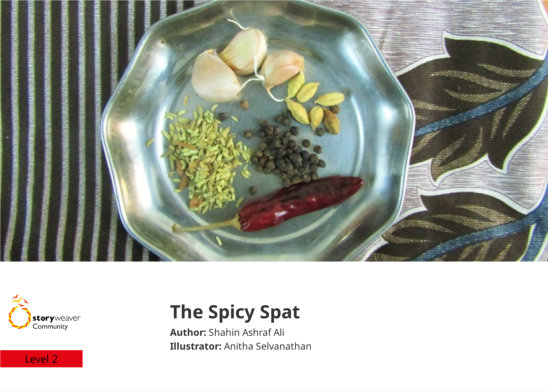 The Spicy Spat — illustrated by Anitha Selvanathan