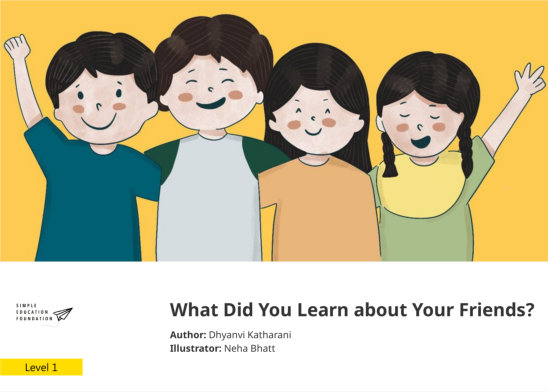 What Did You Learn about Your Friends? — illustrated by Neha Bhatt