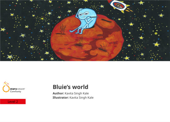 Bluie’s world — illustrated by Kavita Singh Kale