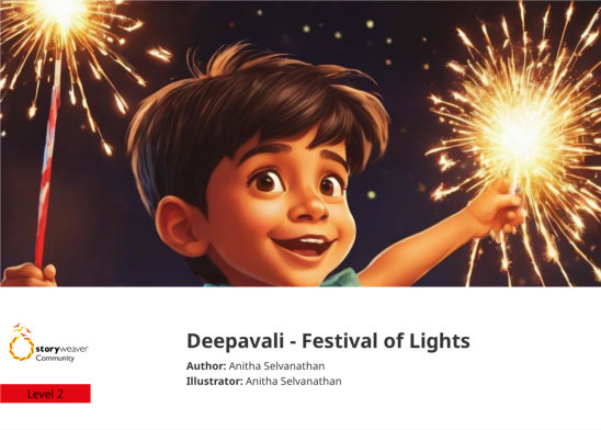 Deepavali – Festival of Lights — illustrated by Anitha Selvanathan