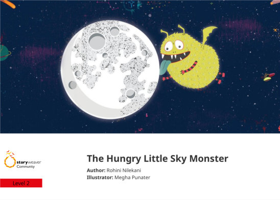 The Hungry Little Sky Monster — illustrated by Megha Punater