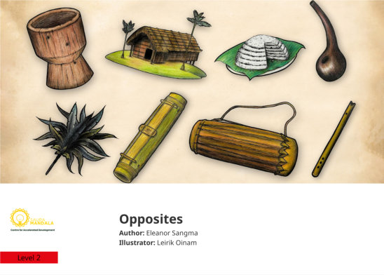 Opposites — illustrated by Leirik Oinam