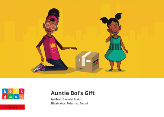Auntie Boi’s Gift — illustrated by Ndumiso Nyoni