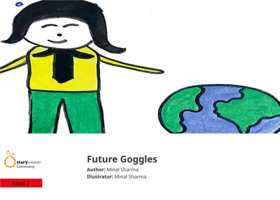 Future Goggles — illustrated by Minal Sharma