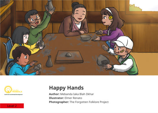 Happy Hands — illustrated by Elmer Renato, The Forgotten Folklore Project
