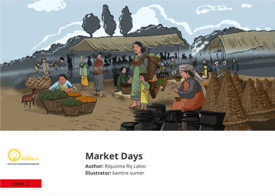 Market Days — illustrated by kamtre sumer