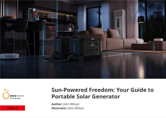 Sun-Powered Freedom: Your Guide to Portable Solar Generator — illustrated by John Wilson
