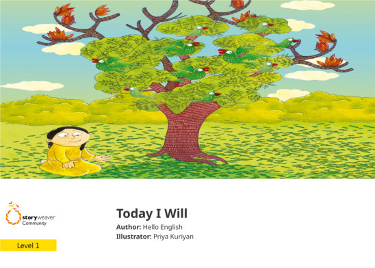 Today I Will — illustrated by Priya Kuriyan