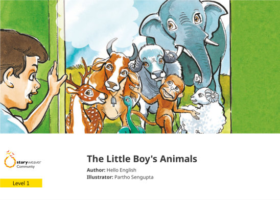 The Little Boy’s Animals — illustrated by Partho Sengupta