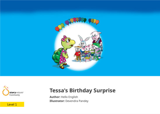 Tessa’s Birthday Surprise — illustrated by Devendra Pandey 