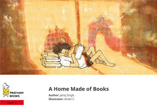 A Home Made of Books — illustrated by Aindri C