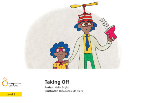 Taking Off — illustrated by Thea Nicole de Klerk