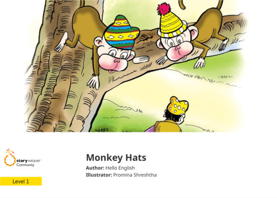 Monkey Hats — illustrated by Promina Shreshtha
