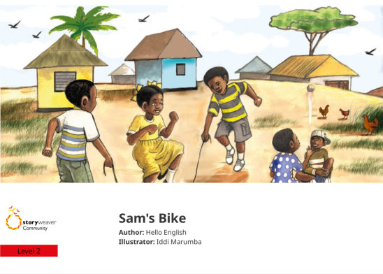 Sam’s Bike — illustrated by Iddi Marumba