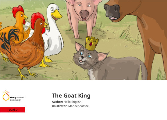 The Goat King — illustrated by Marleen Visser