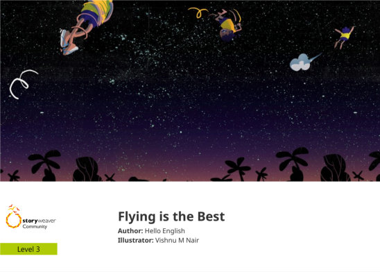 Flying is the Best — illustrated by Vishnu M Nair