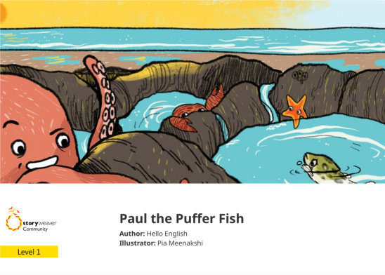 Paul the Puffer Fish — illustrated by Pia Meenakshi