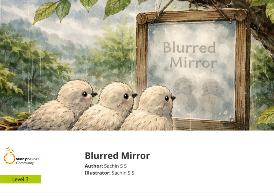 Blurred Mirror — illustrated by Sachin S S