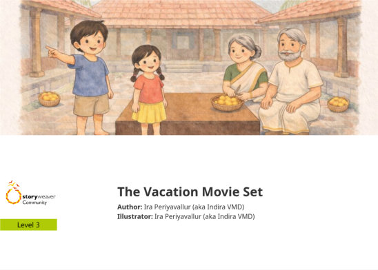 The Vacation Movie Set — illustrated by Ira Periyavallur (aka Indira VMD)