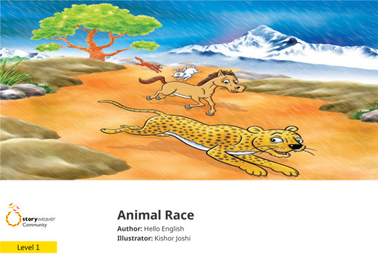 Animal Race — illustrated by Kishor Joshi