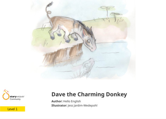 Dave the Charming Donkey — illustrated by Jess Jardim-Wedepohl