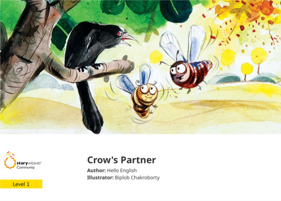 Crow’s Partner — illustrated by Biplob Chakroborty